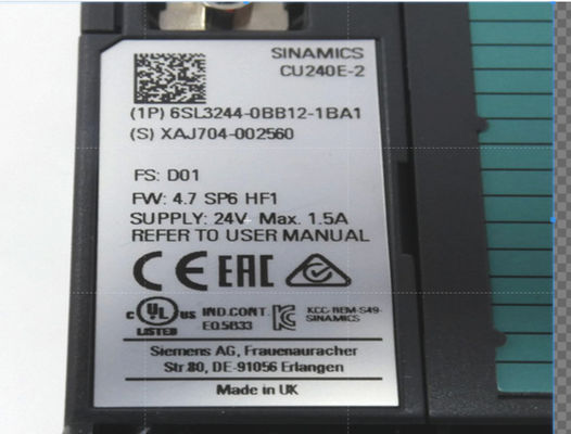 SIEMENS SINAMICS G120 Wechselfrequenzumrichter 6SL3244-0BB12-1BA1