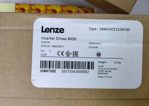 Frequenzumrichter 50hz E84AVSCE1534VB0 LENZE Bewegungszu 60hz 15kw 3/PE Wechselstrom 400V 500V