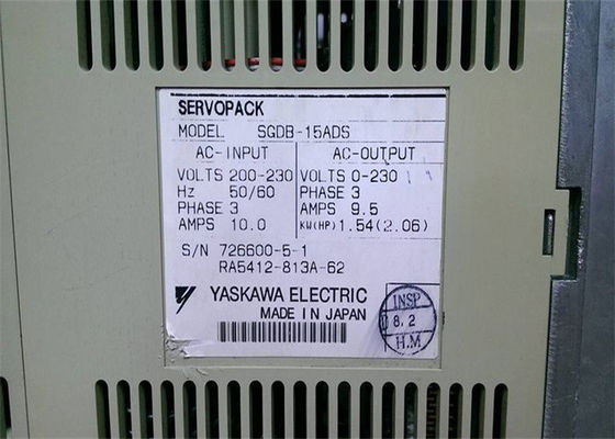 SGDB-15ADS Wechselstrom-Servoverstärker 200V - 230V 9.5A Servopack gab 10 Ampere ein