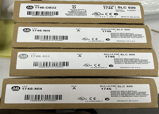 Überflüssiger Modul-Allen Bradley PLC SLC 500 der Stromversorgungs-1746-OB32 getrennt
