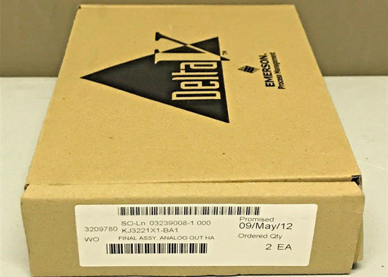 Emerson DeltaV Netzteil KJ3221X1-BA1 12P2531X062 VE4005S2B2 Redundantes Modul