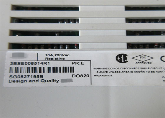 ABB DI821 S800 Input-/Outputmodul DO820 3BSE013250R1 DIGITALAUSGABE 8 Wechselstrom/DC CH 230 V
