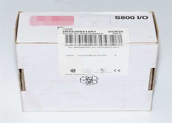 ABB DI821 S800 Input-/Outputmodul DO820 3BSE013250R1 DIGITALAUSGABE 8 Wechselstrom/DC CH 230 V