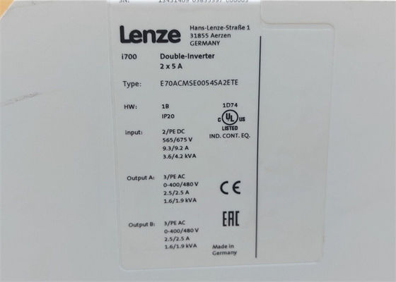 Lenze E70ACMSE0054SA2ETE SERVO-INVERTER I700 BIS 2000 MÖGLICHE INSTALLATIONS-MONTAGE Hz