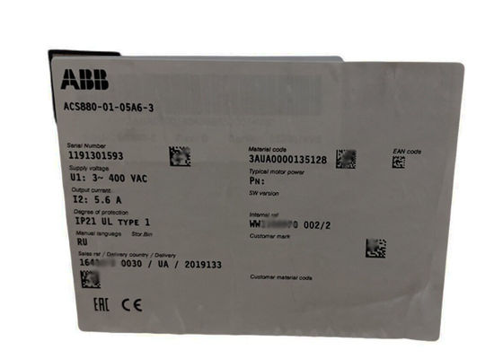ACS880-01-05A6-3 Antrieb des Frequenzumrichter-3AUA0000135128 5.6A