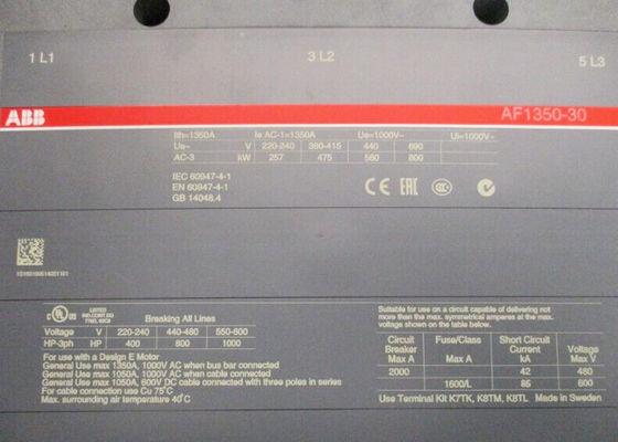 Produkte 1SFL657001R7022 110-250V des Steueraf1350-30-22-70 DC-Kontaktgeber
