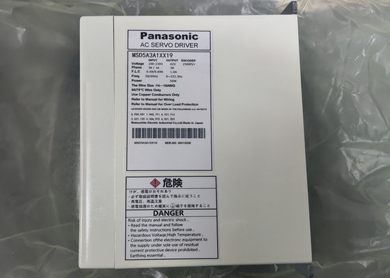 ENDVERSTÄRKER des Panasonic Wechselstrom-Fahrer-MSD5A3A1XX19 Servomotorantrieb-50W