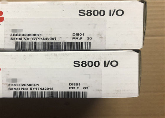 ABB DI801 S800L DC Eingabeeinheit 24V der Input-/Outputmodul-3BSE020508R1 Digital, chanels 1x16