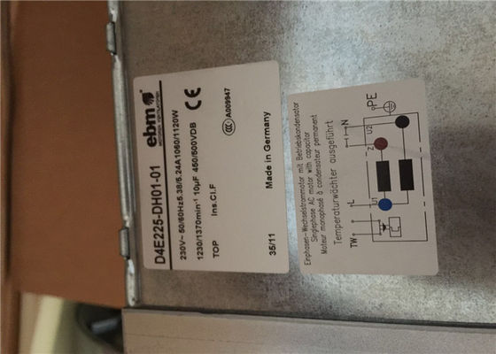 VENTILATOR D4E225-DH01-01 EBMPAPST Wechselstroms zentrifugaler NEUER Ventilatormotor M4E094-LA NEU