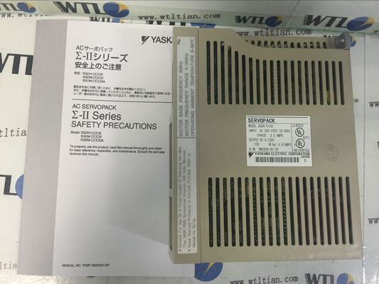 SGDA-01AS 100 W 1:5000 Wechselstromservomotorantrieb Yaskawa 230 V Max Output