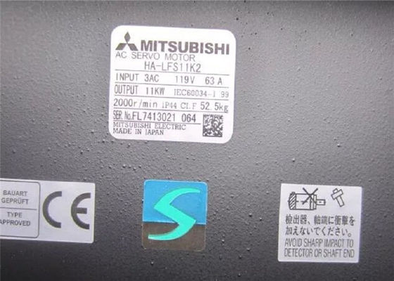 HA-LFS11K2 Mitsubishi industrieller Servomotor 3-phasiges 11.0kW 2000 U/min