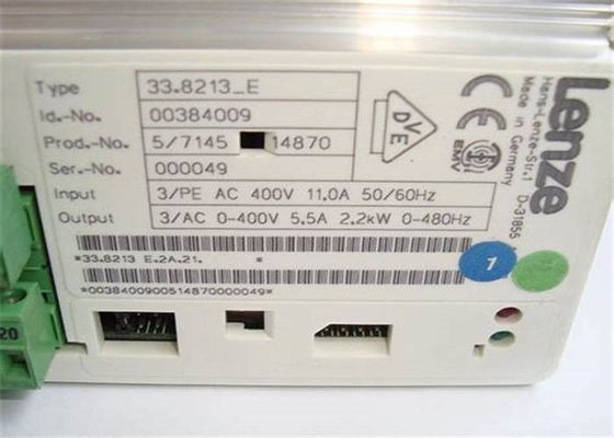 Lenze 33,8213 E Wechselstrom-ANTRIEB 2,2 HP Kilowatt/3 400 VAC 50/60-Hz-variabler Frequenzumrichter