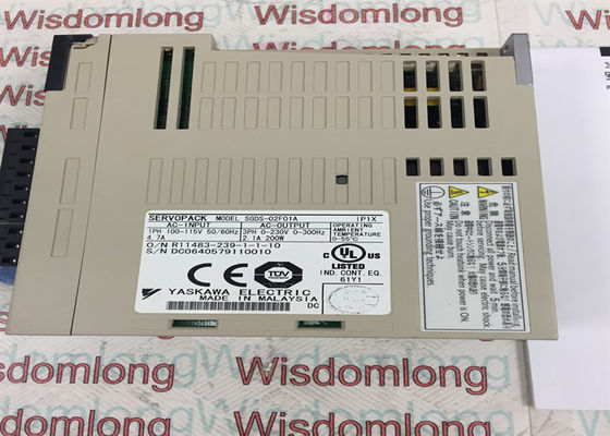 Yasakawa SGDS-02F01A Wechselstrom-Servomotorantrieb 1 WATT 0,27 HP Amperes 200V 200 DER PHASEN-2,4