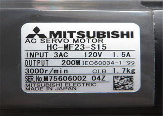 HC-MF23-S15 industrieller Servomotor Mitsubishi 3000RPM 50/60 Hz