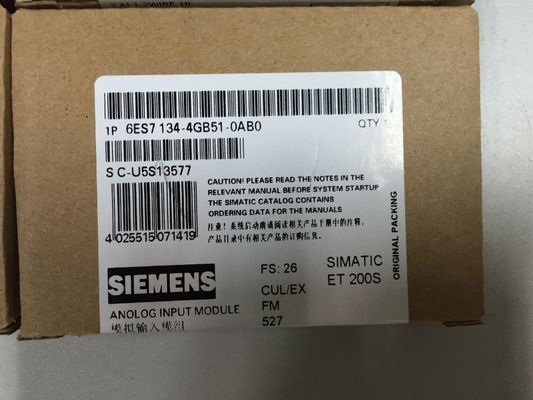 6ES7134-4GB51-0AB0 Siemens 2AI Elektronikbaugruppe hoher Geschwindigkeit I-2-wire 4-20 MA