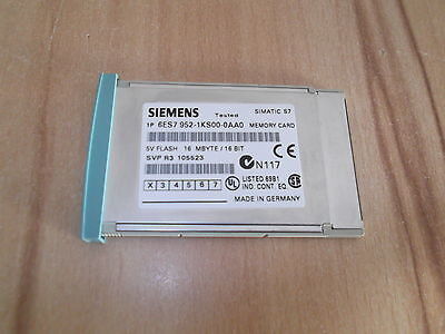 6ES7952-1KS00-0AA0 Siemens codierte Karte für S7-400, langer Entwurf, 5V Blitz EPROM, 16 MBYTE