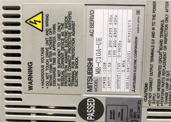 Industrieller Verstärker 100W, 200-230V, Mitsubishi Wechselstromservo-Antriebs-MR-C10A-UE neue Vorlage 0.85A