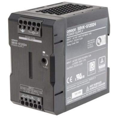 OMRON S8VK-S12024 EINDRÜCKUNG VDC 5 AMPERE 100-240 VAC DES SCHALTER-MODUS-120 DES WATT-24