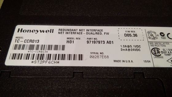 Interface-Baustein Honeywells TC-CCR013 ControlLogix überflüssiges ControlNet Ausgabemodul
