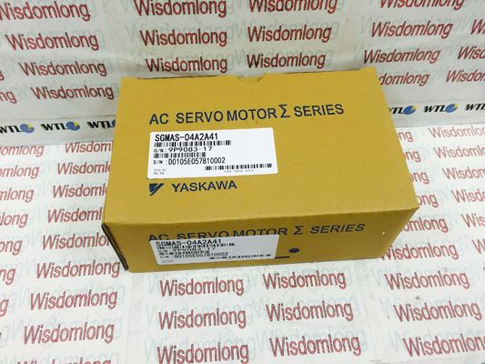 Nagelneue Zustand CER industrielle Servo- Motor-Yaskawa SGMAS-04A2A41 400W 200V