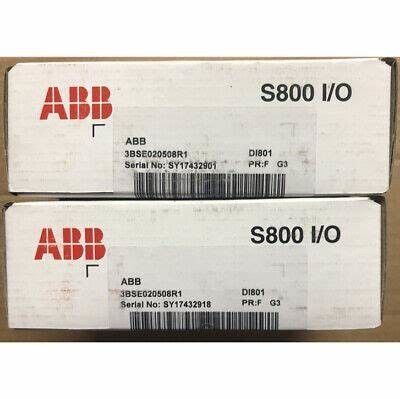 ABB 3BSE020508R1 KANAL DI801 EINGABEEINHEITS-DIGITALS 24 VDC 16