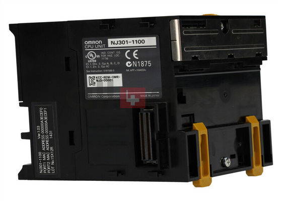 Omron NJ301-1100 CPU 5 des BEWEGUNGS-STEUERsysmac NJ3 MB-GEDÄCHTNIS PLC-Prüfer
