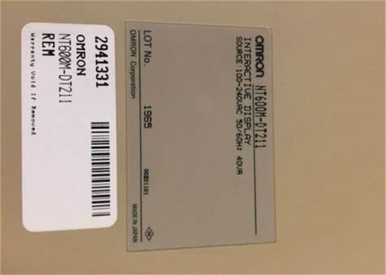 Omron NT600M-DT211 REIHE der BETREIBER-SCHNITTSTELLEN-TOUCH-PANEL NT600M 100-240 VAC 50/60 Hz 40 VA