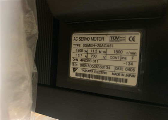 Industrieller Servo- Motor-Yaskawa 11.5N.m 16.7A 200V Wechselstromservomotor SGMGH-20ACA4C