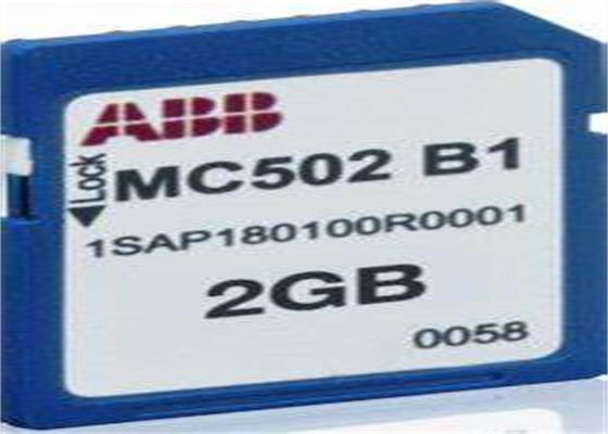 ABB MC502 1SAP180100R0001 Steuererbauer Plus der codierten Karte PLC AC500 Sd des Blitz-EPROM PS501-PROG