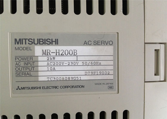 NEUER SERVO-Wechselstrom 10 Ampere 2KW 200-230VAC 50/60HZ JAPANS Mitsubishi ANTRIEBS-MR-H200B