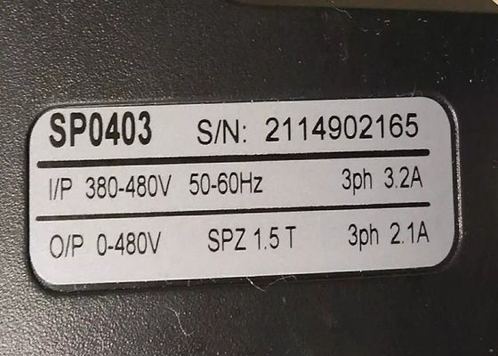 Nidec-Steuerungstechnik-Emerson Unidrive SP0403 Wechselstrom-Antrieb 0.75kW 0-480V 3PH 2.1A