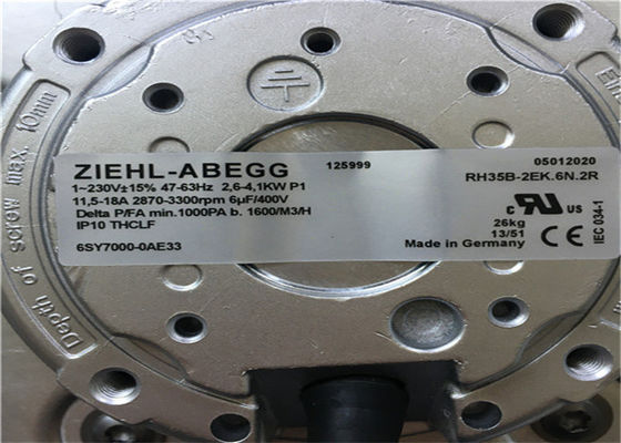 6SY7000-0AB30   Radialgebläse-Gebläse Ziehl-abegg Siemens SINAMICS 4100W 230VAC