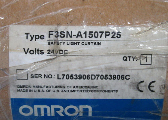 SICHERHEITSLICHTVORHANG-STRAHL Omron F3SN-A1507P25, der 15MM VERSORGUNGS-SPANNUNG max SPERRT