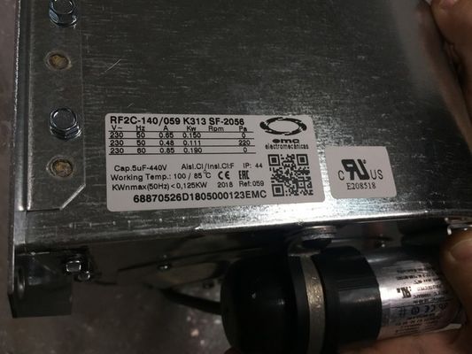 Antriebs-industrieller zentrifugaler Fan K313 230VAC des Inverter-RF2C-140/059 für ABB ACS800