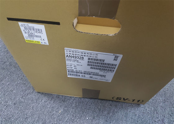 56kw Fanuc Servoendverstärker Wechselstromservofahrer-A06B-6141-H045#H580 AiSP45