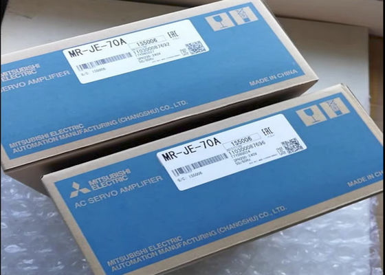 Industrielles Servo MR-JE-70A Wechselstroms fährt Mitsubishi-Servoverstärker