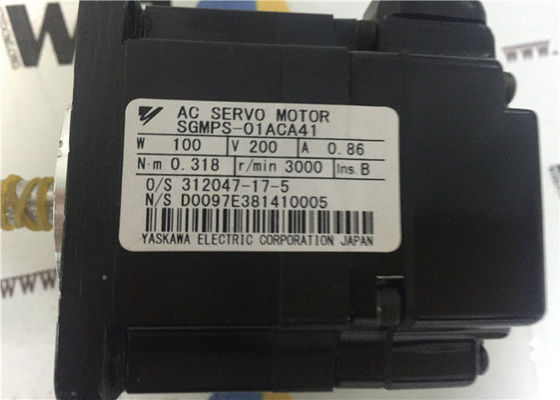 Wechselstrom-Servomotoren Servomotor hoher Leistung SGMPS 01ACA41 industrielle mit Gang-Kopf