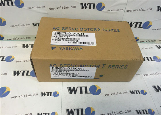 Wechselstrom-Servomotoren Servomotor hoher Leistung SGMPS 01ACA41 industrielle mit Gang-Kopf