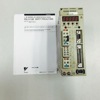 Fährt industrielles Servo 50/60HZ YASKAWA SGDM-A3 ADA Servopack 1PH 200-230V 0.82A