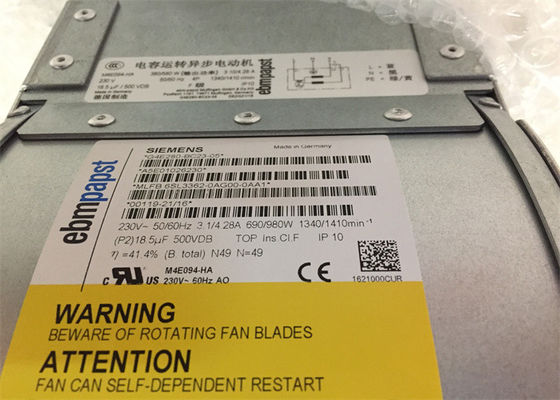 EBMPAPST-FAN industrielles Servo fährt 6SL3362-0AG00-0AA1 zentrifugalen Fan G4E280-BC23-05 A5E01026230