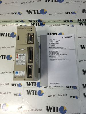 Ein Jahr-Garantie Yaskawa-Motorantriebe SGD-A3AP Servopack 1PH 200-230V 50/60HZ 11AMPS