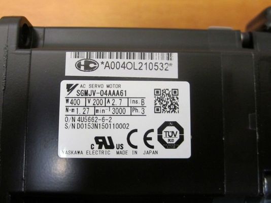 Industrieroboter-Servobewegungssynchroner Servomotor Wechselstroms SGMJV-04AAA61