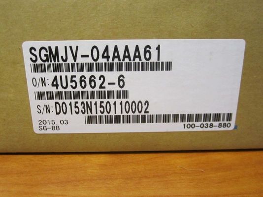 Industrieroboter-Servobewegungssynchroner Servomotor Wechselstroms SGMJV-04AAA61