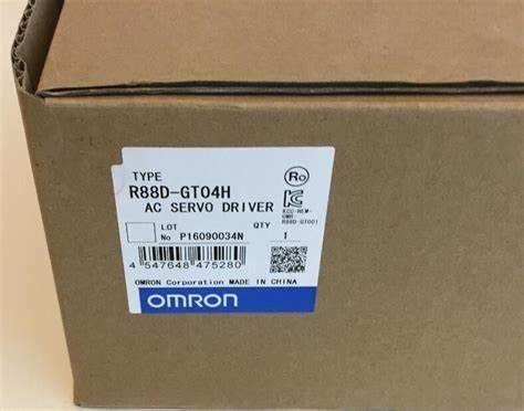 Motorantriebe 400W 200V 1PHA GSERIES SRV Dr OMRON R88D-GT04H 200 bis 240 VAC