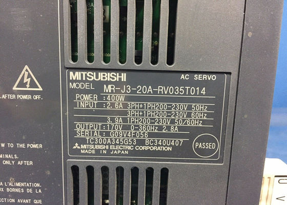 Mitsubishi- Electricverstärker MR-J3-20A-RV035T014 400W 2.6A industrieller Wechselstromservo-ANTRIEB