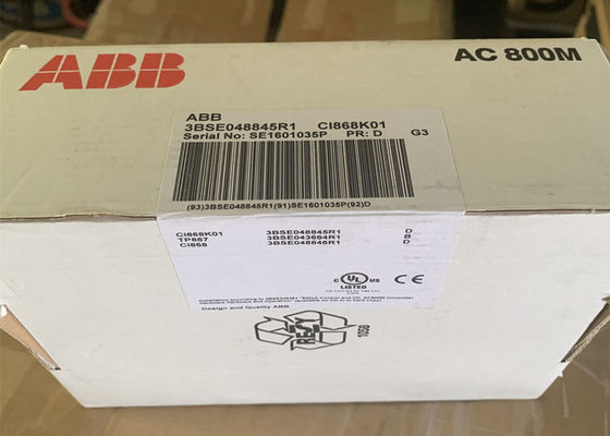 ABB AC800M Prüfer CEX-Buslogik Modul Input-/Outputmodul-CI868K01 3BSE048845R1 NEU