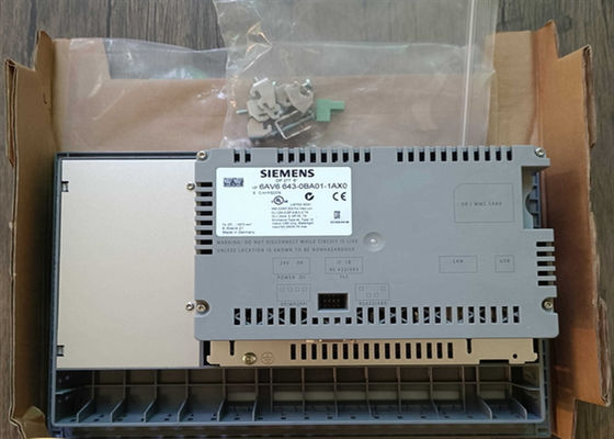 Touch Screen Siemens 6AV6 643-0BA01-1AX0 HMI Farbe des Bedienungsfeld-6