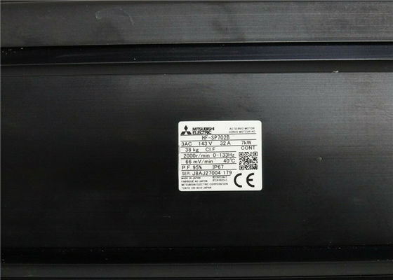 J3 Mitsubishi Wechselstrom-Servomotor 7.0KW HF-SP702B mit Bremse industrielles 2000rpm