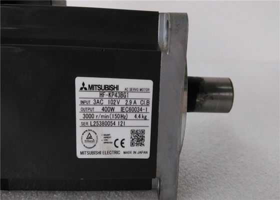 Nähmaschine-industrieller Servomotor HF-KP43BG1 Mitsubishis mit Gang 400W 102V 3000RPM