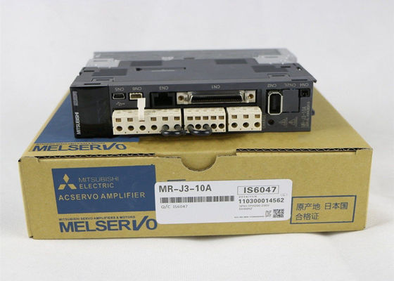Reihe 100W MITSUBISHIS Melservo J3 Wechselstromservo-Antrieb MR-J3-10A mit industriellem Motor HF-KP13B